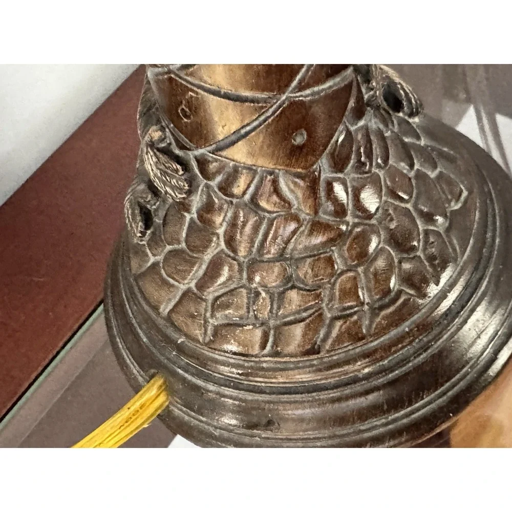 Vintage Monkey Palm‎ Tree Table Lamp Base Hollywood Regency Tropical Decor